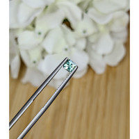 0.43 Ct. Yellowish Green Sapphire from Madagascar Life Style