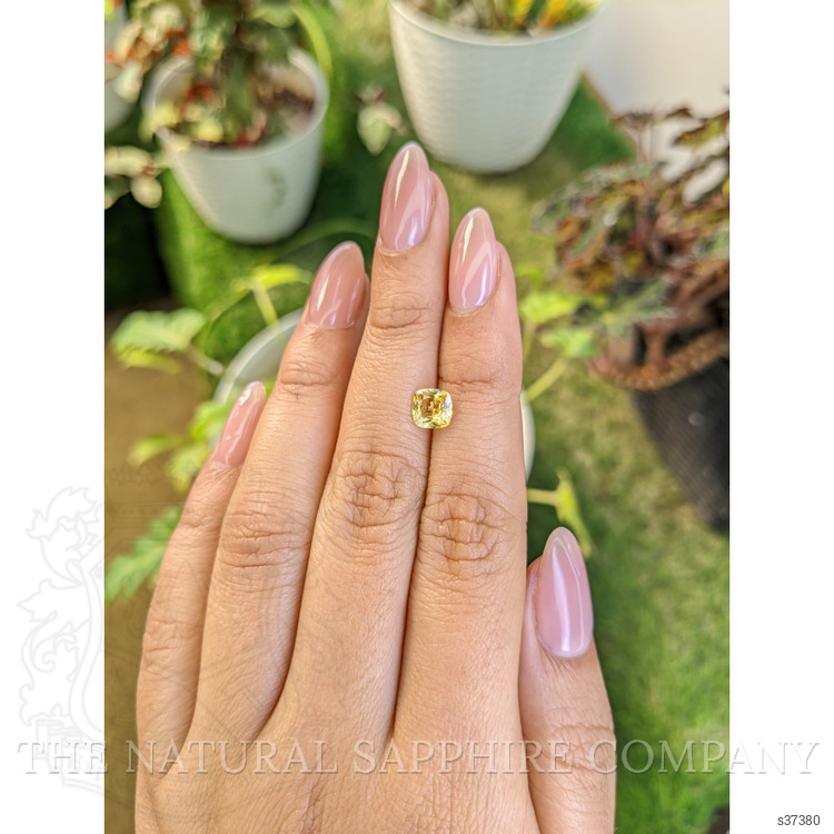 1.10 Ct. Yellow Sapphire from Ceylon (Sri Lanka)