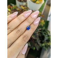 1.96 Ct. Blue Sapphire from Ceylon (Sri Lanka) Life Style