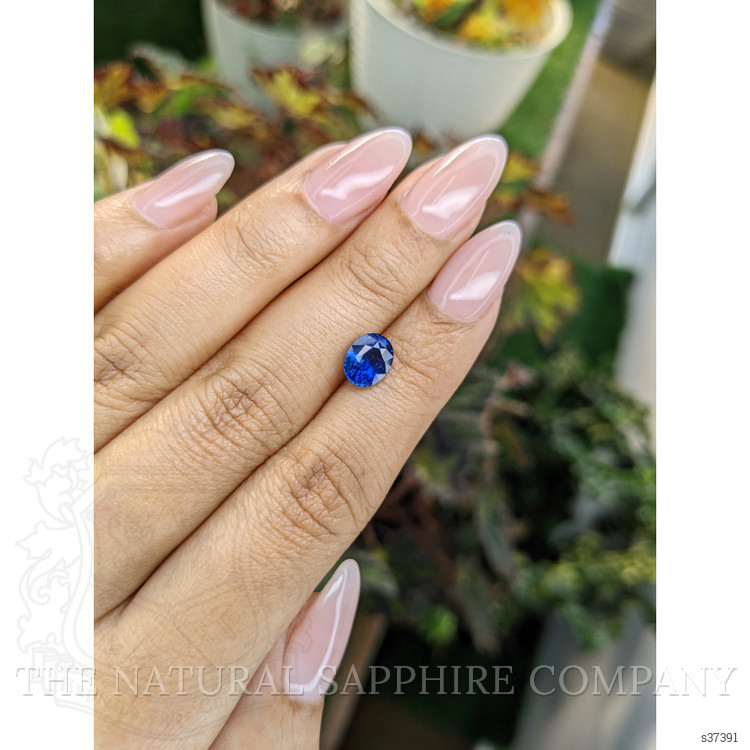 1.96 Ct. Blue Sapphire from Ceylon (Sri Lanka)