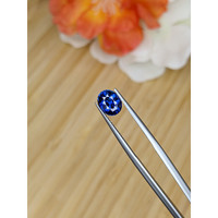 1.96 Ct. Blue Sapphire from Ceylon (Sri Lanka) Life Style
