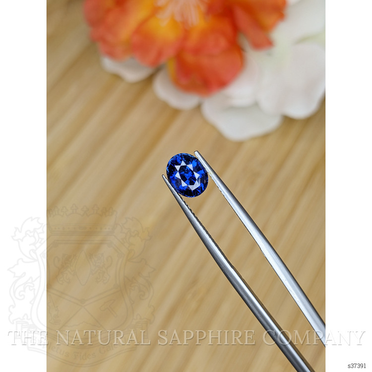 1.96 Ct. Blue Sapphire from Ceylon (Sri Lanka)
