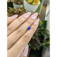 1.40 Ct. Blue Sapphire from Ceylon (Sri Lanka) Life Style