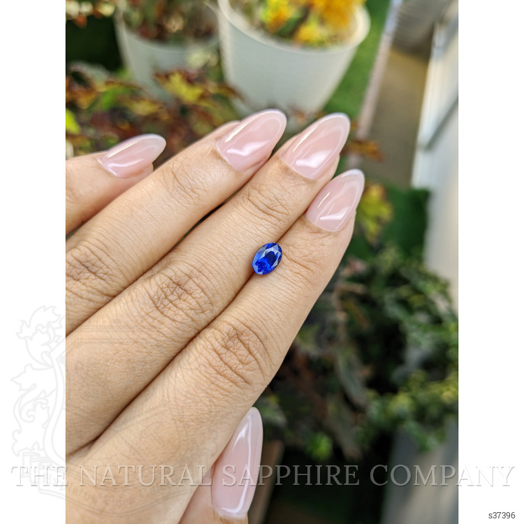1.40 Ct. Blue Sapphire from Ceylon (Sri Lanka)