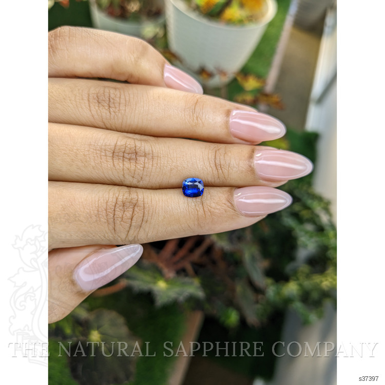 1.10 Ct. Blue Sapphire from Ceylon (Sri Lanka)