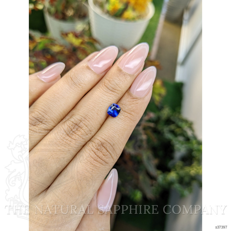1.10 Ct. Blue Sapphire from Ceylon (Sri Lanka)