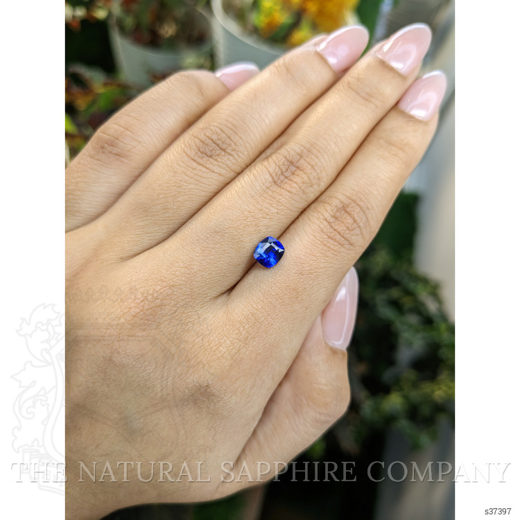 1.10 Ct. Blue Sapphire from Ceylon (Sri Lanka)