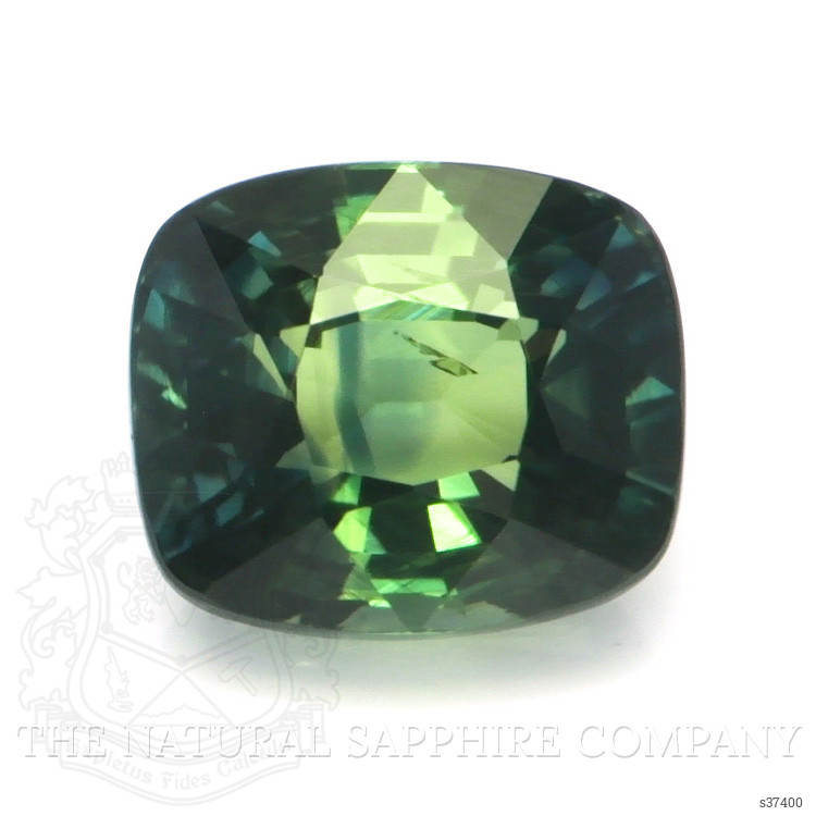 2.03 Ct. Bluish Green Sapphire from Ceylon (Sri Lanka)
