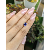 1.55 Ct. Blue Sapphire from Ceylon (Sri Lanka) Life Style