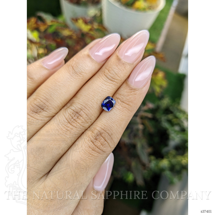1.55 Ct. Blue Sapphire from Ceylon (Sri Lanka)