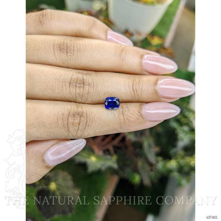 1.55 Ct. Blue Sapphire from Ceylon (Sri Lanka)