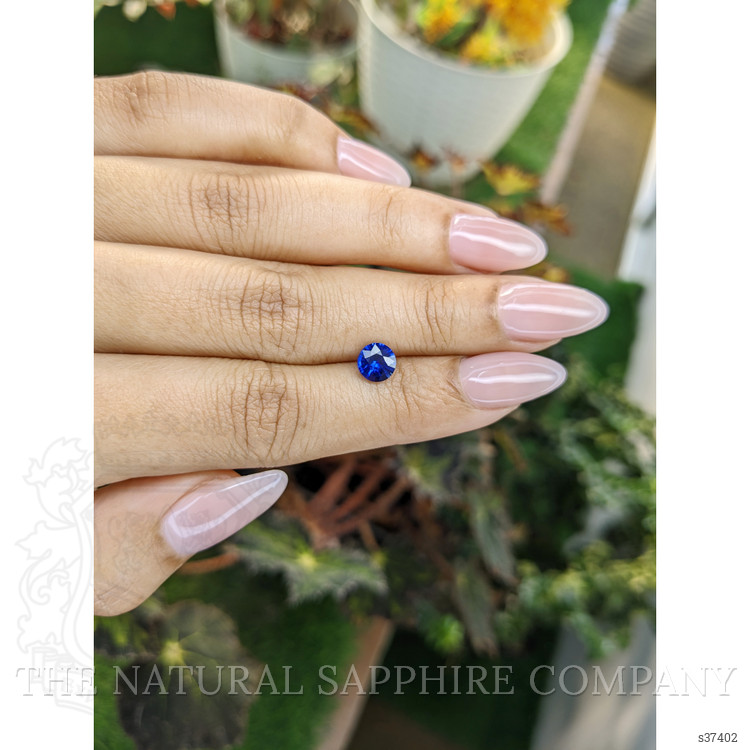 1.04 Ct. Blue Sapphire from Ceylon (Sri Lanka)
