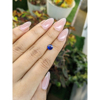 1.04 Ct. Blue Sapphire from Ceylon (Sri Lanka) Life Style