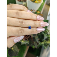 0.65 Ct. Blue Sapphire from Ceylon (Sri Lanka) Life Style