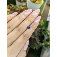 0.65 Ct. Blue Sapphire from Ceylon (Sri Lanka) Life Style