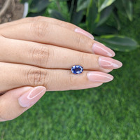 1.26 Ct. Color Change Sapphire from Tanzania Life Style