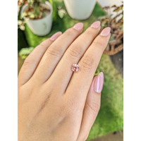 1.53 Ct. Padparadscha Sapphire from Ceylon (Sri Lanka) Life Style