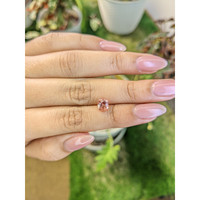 1.53 Ct. Padparadscha Sapphire from Ceylon (Sri Lanka) Life Style