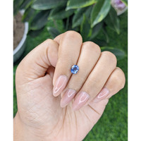 1.10 Ct. Blue Sapphire from Tanzania Life Style