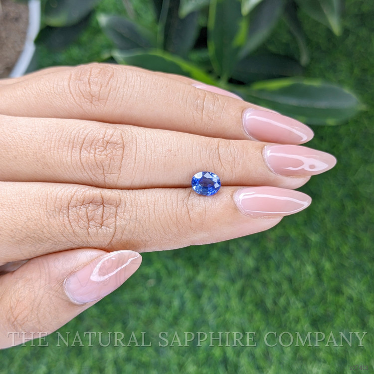 1.10 Ct. Blue Sapphire from Tanzania