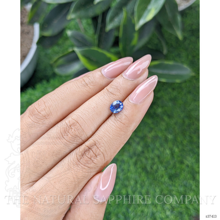 1.10 Ct. Blue Sapphire from Tanzania