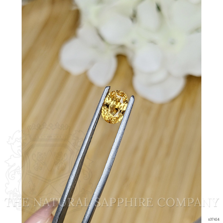 2.63 Ct. Yellow Sapphire from Ceylon (Sri Lanka)