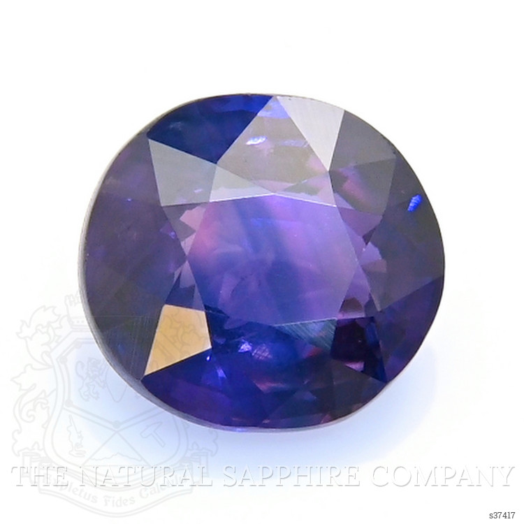 1.02 Ct. Purplish Blue Sapphire from Madagascar