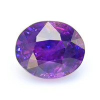 1.07 Ct. Bluish Purple Sapphire from Madagascar Video