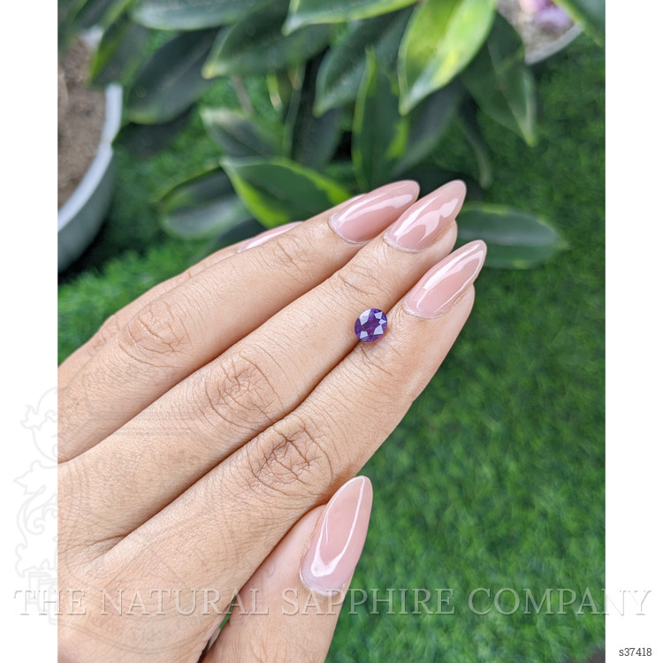 1.07 Ct. Bluish Purple Sapphire from Madagascar