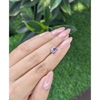 1.40 Ct. Bluish Purple Sapphire from Tanzania Life Style