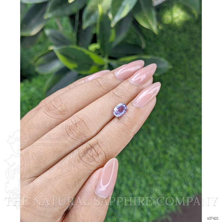 1.40 Ct. Bluish Purple Sapphire from Tanzania