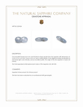 4.26 Ct. Greyish Blue Star Sapphire from Ceylon (Sri Lanka) Appraisal