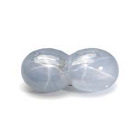 4.26 Ct. Greyish Blue Star Sapphire from Ceylon (Sri Lanka) Video