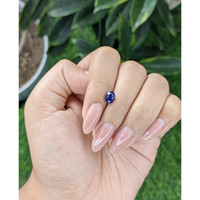 1.01 Ct. Blue Sapphire from Tanzania Life Style