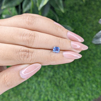 1.04 Ct. Blue Sapphire from Tanzania Life Style