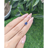1.27 Ct. Blue Sapphire from Tanzania Life Style
