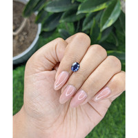 1.51 Ct. Blue Sapphire from Tanzania Life Style