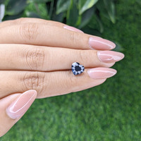 2.56 Ct. Blue Sapphire from Madagascar Life Style