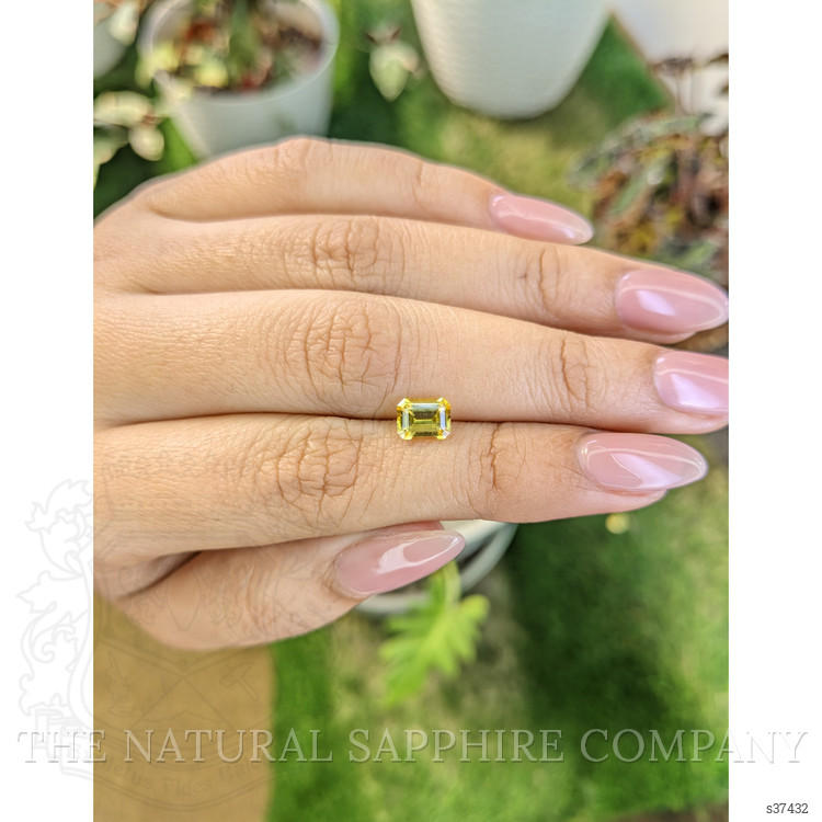 1.14 Ct. Yellow Sapphire from Ceylon (Sri Lanka)