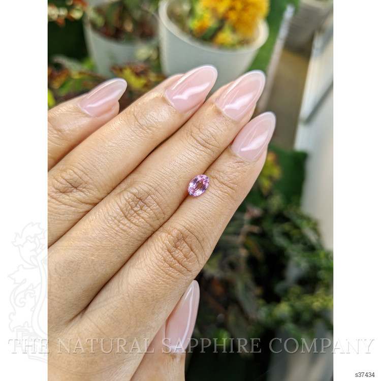 1.09 Ct. Pinkish Purple Sapphire from Ceylon (Sri Lanka)