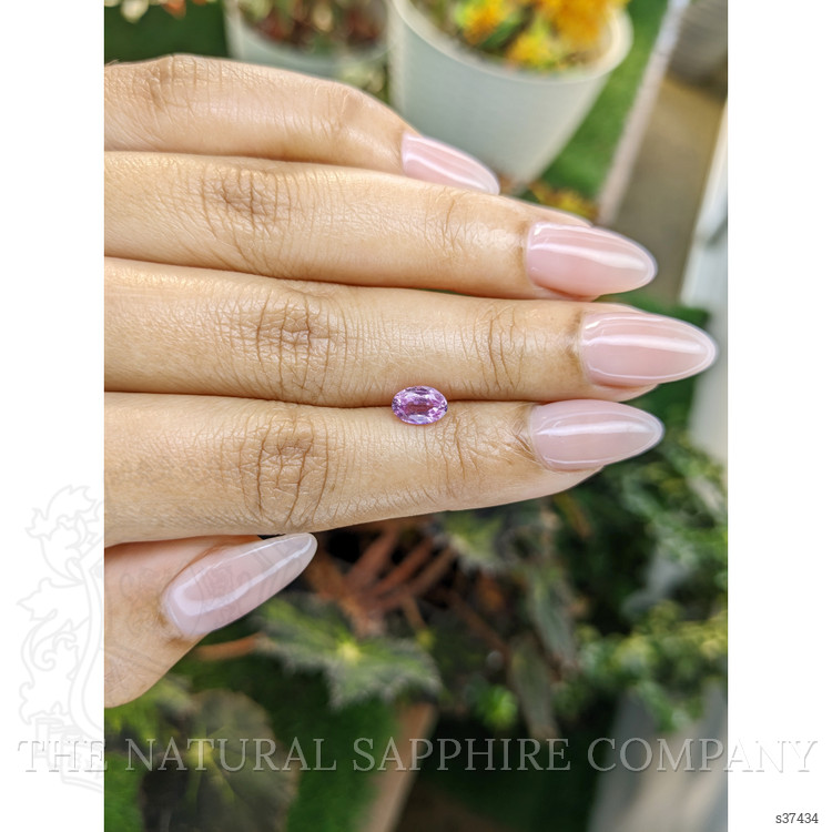 1.09 Ct. Pinkish Purple Sapphire from Ceylon (Sri Lanka)