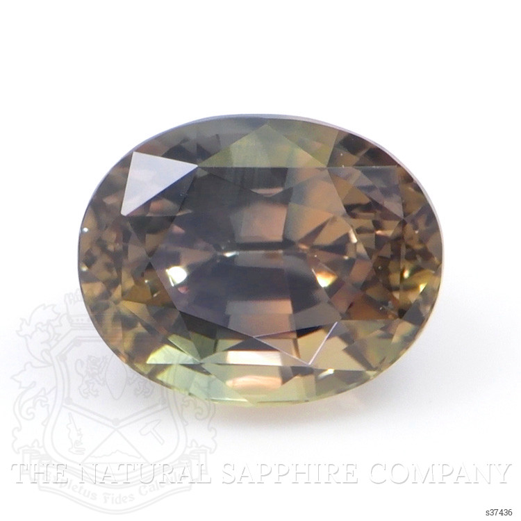 1.23 Ct. Bi Color Sapphire from Ceylon (Sri Lanka)