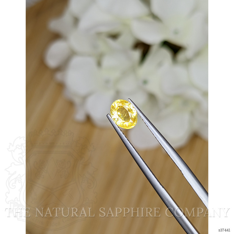 1.07 Ct. Yellow Sapphire from Ceylon (Sri Lanka)