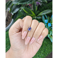 2.02 Ct. Purplish Blue Sapphire from Ceylon (Sri Lanka) Life Style