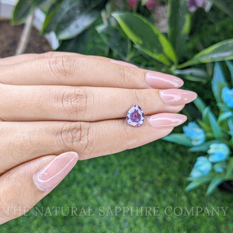 2.17 Ct. Violet Sapphire from Tanzania