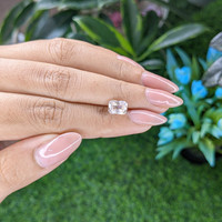 2.15 Ct. Peach Sapphire from Ceylon (Sri Lanka) Life Style