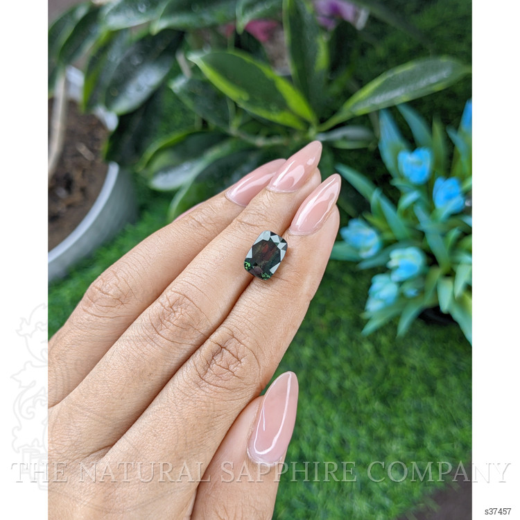 5.15 Ct. Green Sapphire from Tanzania