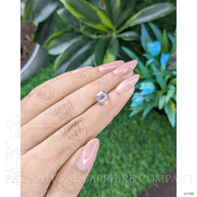 3.07 Ct. White Sapphire from Tanzania