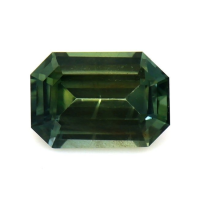 0.63 Ct. Bluish Green Sapphire from Ceylon (Sri Lanka) Video