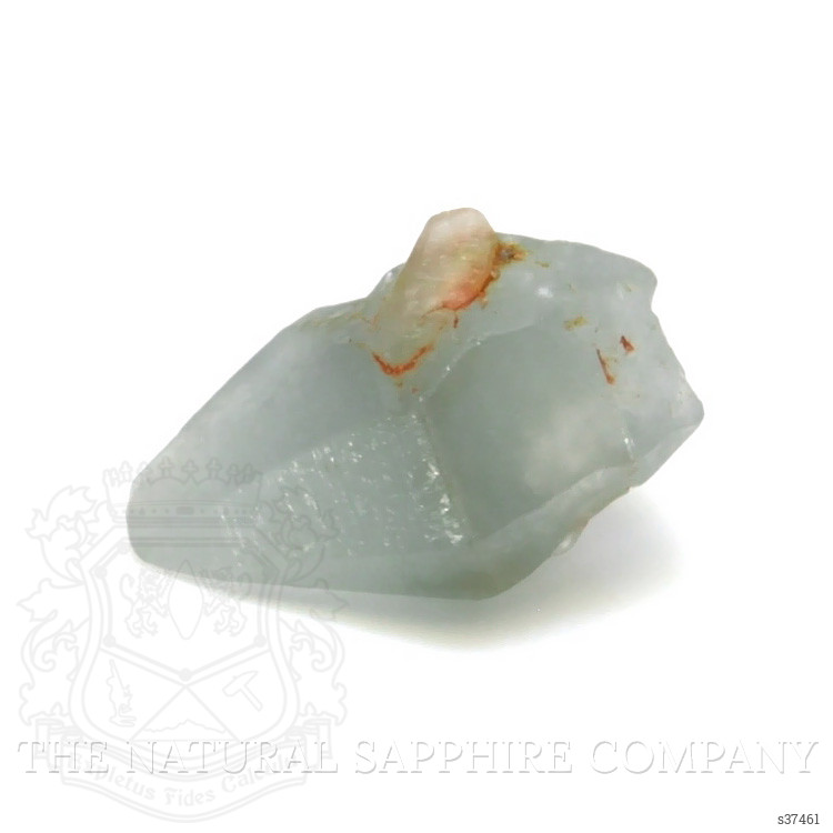 11.76 Ct. Bluish Grey Sapphire Crystal from Ceylon (Sri Lanka)